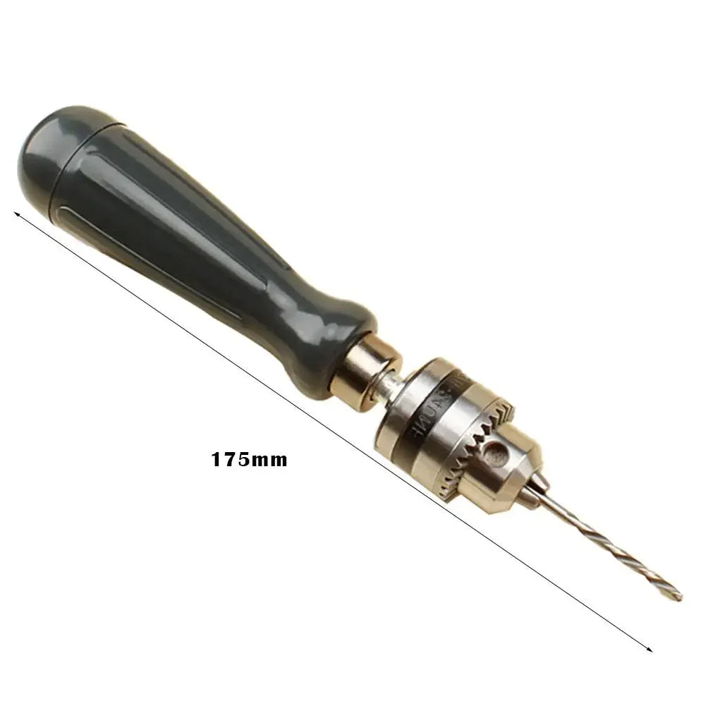 Hand Drill Chuck Set with 1.5–5.0mm Bits – Manual Twist Drill