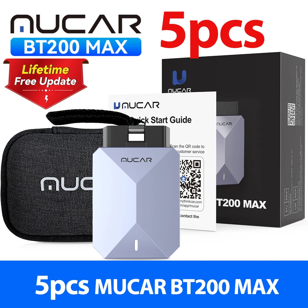 MUCAR BT200 Max OBD2 Scanner - Bluetooth Car Diagnostic Tool - image 7