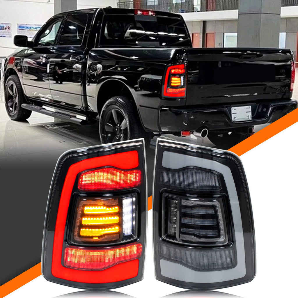 Sequential LED Tail Lights for Dodge Ram 1500-3500 4th Gen