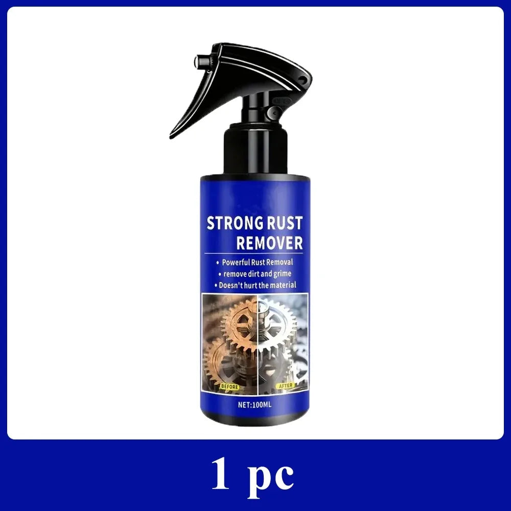 Quick-Acting Rust Remover Spray for Exhaust Pipes and Wheel Hubs
