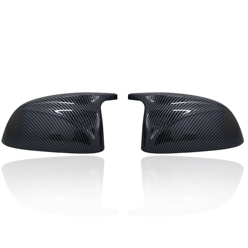 Glossy Black Carbon Fiber Mirror Covers for BMW X3/X4/X5/X6/X7 - image 4