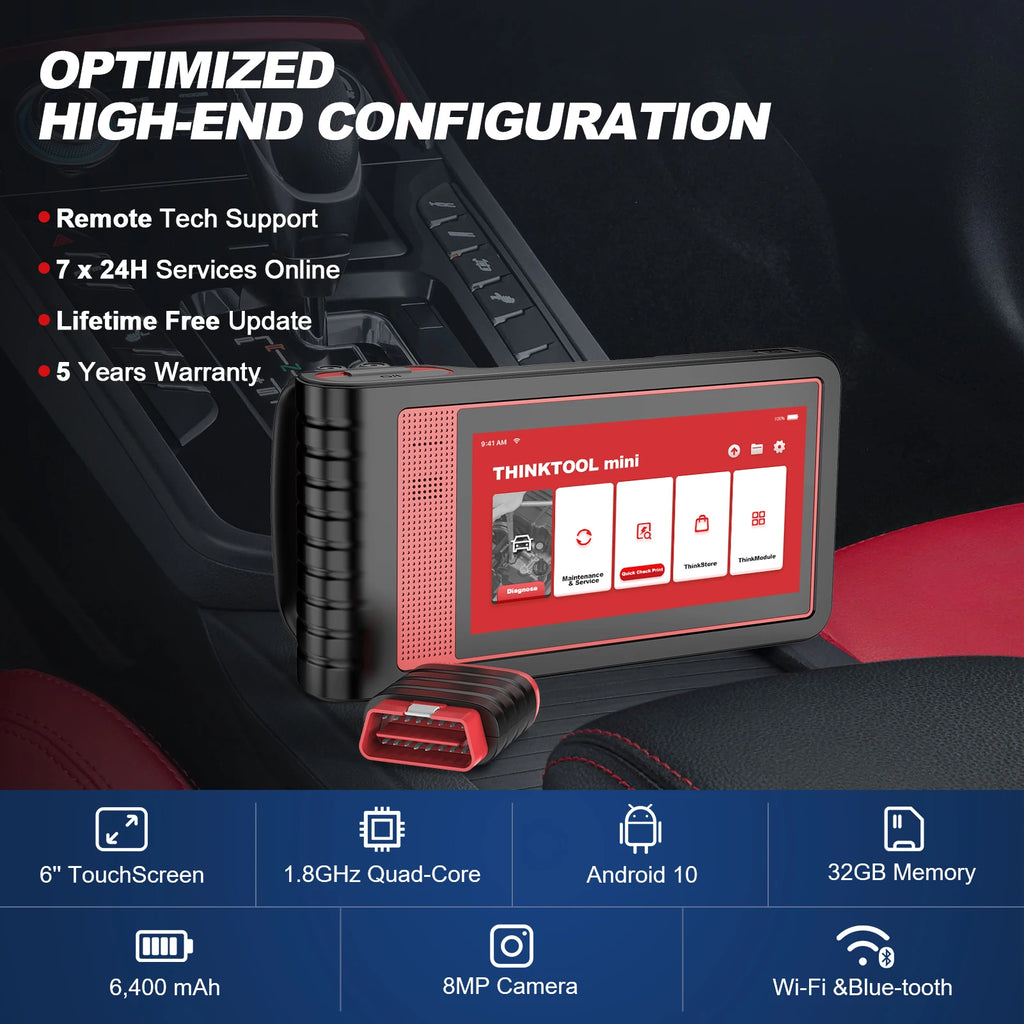THINKTOOL Mini 2 OBD2 Scanner - Full System Diagnostic Tool - image 6