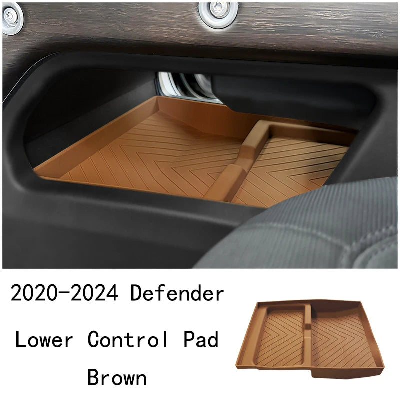 Lower Console Silicone Storage Box for Land Rover Defender 2020-2025