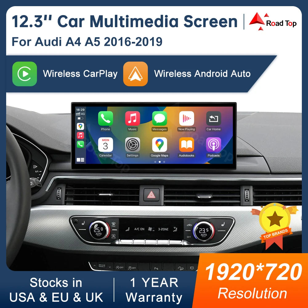 Audi A4 A5 12.3 Inch Touchscreen Multimedia Display 2014-2019
