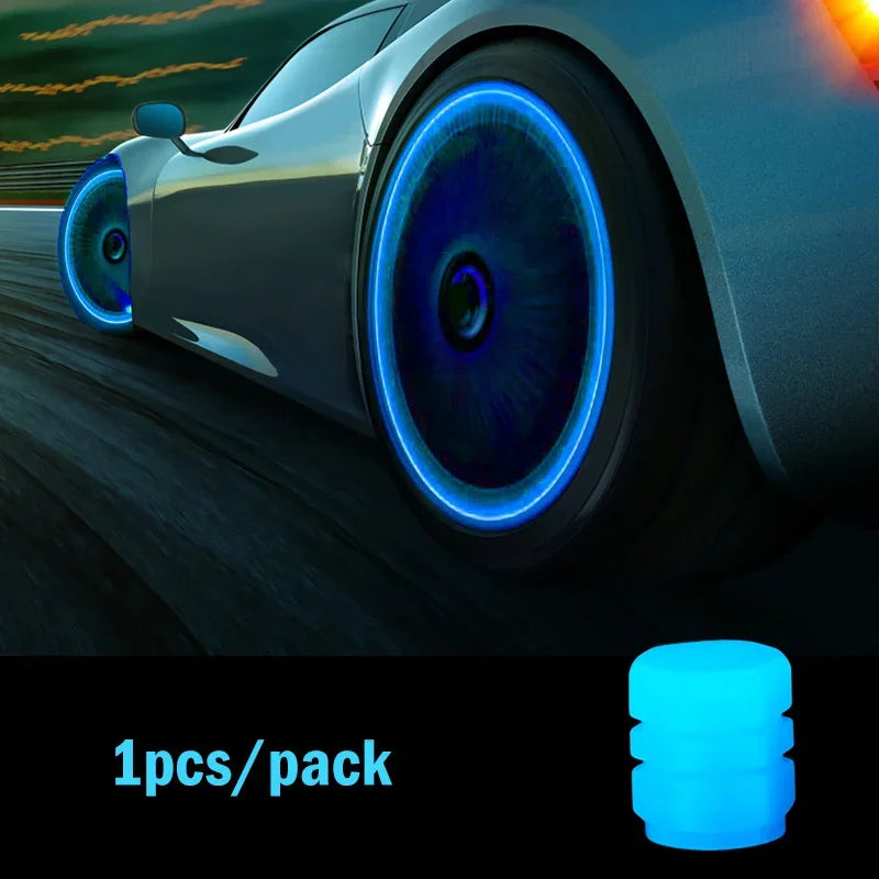 Glow in Dark Tire Valve Caps - Luminous Car Wheel Stem Covers - image 22