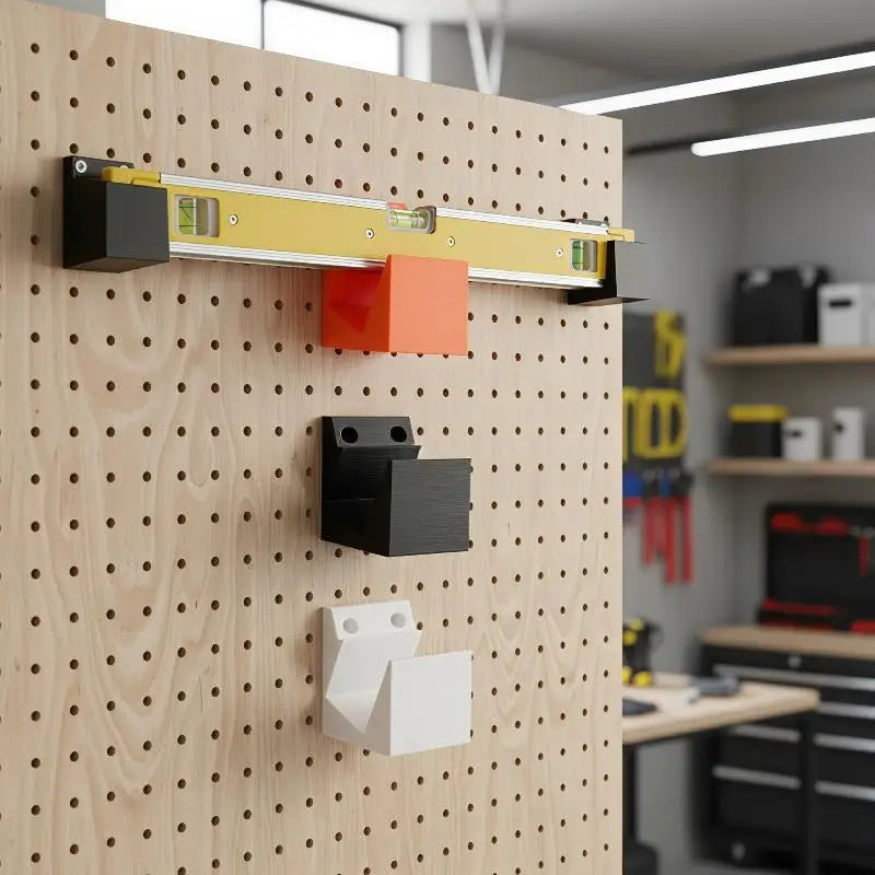 Spirit Level Wall Mount Holder Stable Structure Easy Installation for Professional Renovation Workers