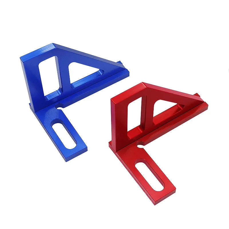 Aluminum Alloy Woodworking Square Protractor Miter Triangle Ruler - image 7