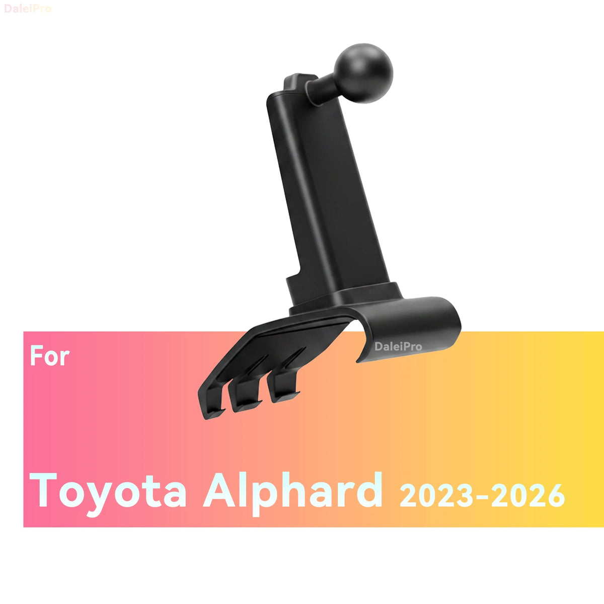 2-in-1 Phone Holder and Base Kit for Toyota Alphard AH40 2023-2026 - view 3