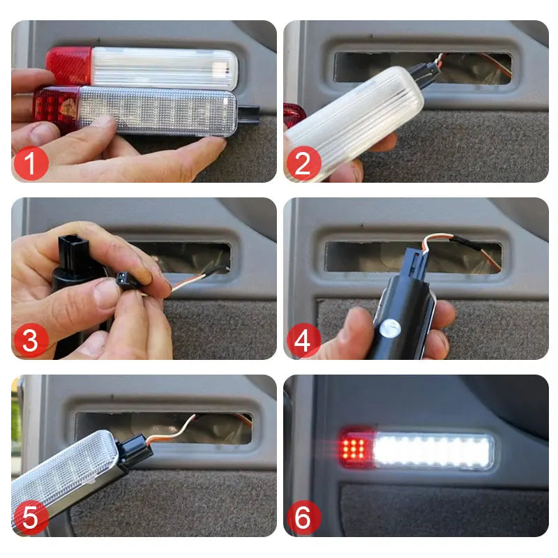 LED Interior Door Panel Lights for Chevy GMC Cadillac SUVs (1995-2009) - image 4