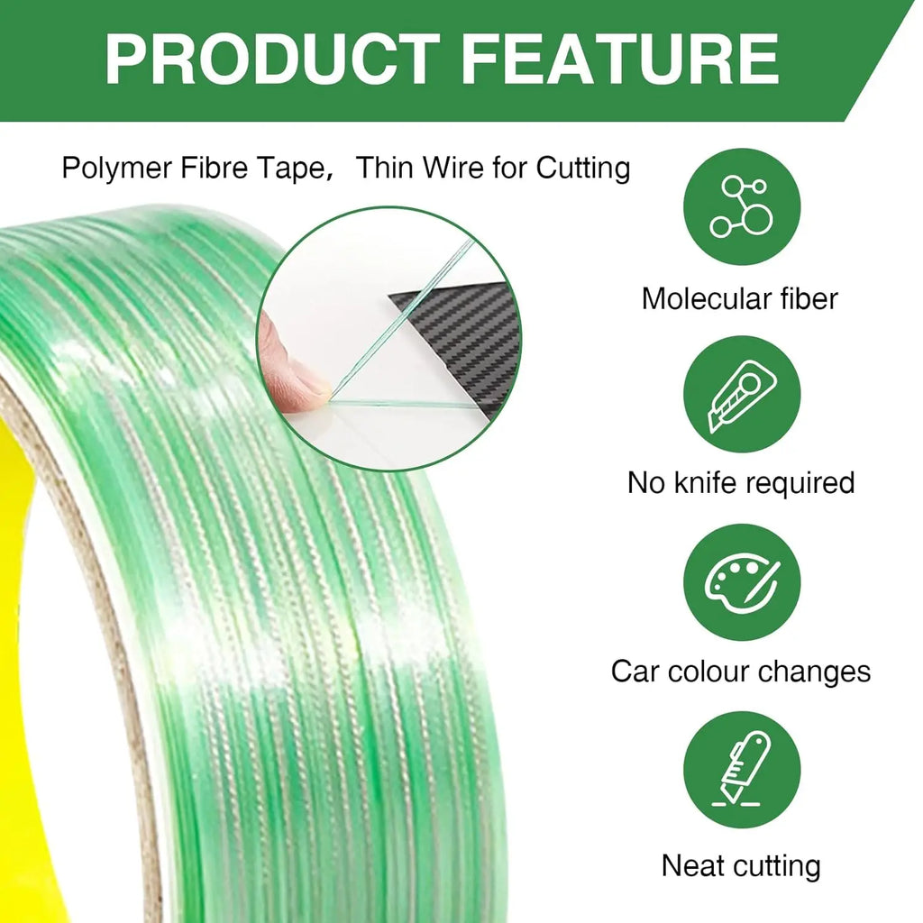 Knifeless Cutting Tape Kit – Safe Vinyl Wrap & PPF Installation - image 2