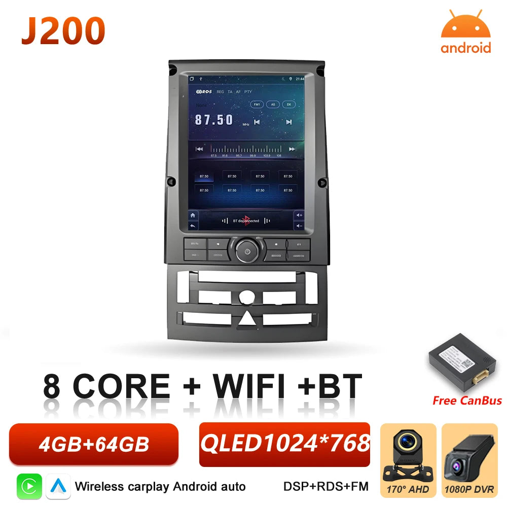 Peugeot 407 (2004-2011) Multimedia Radio with Wireless CarPlay & GPS - image 17