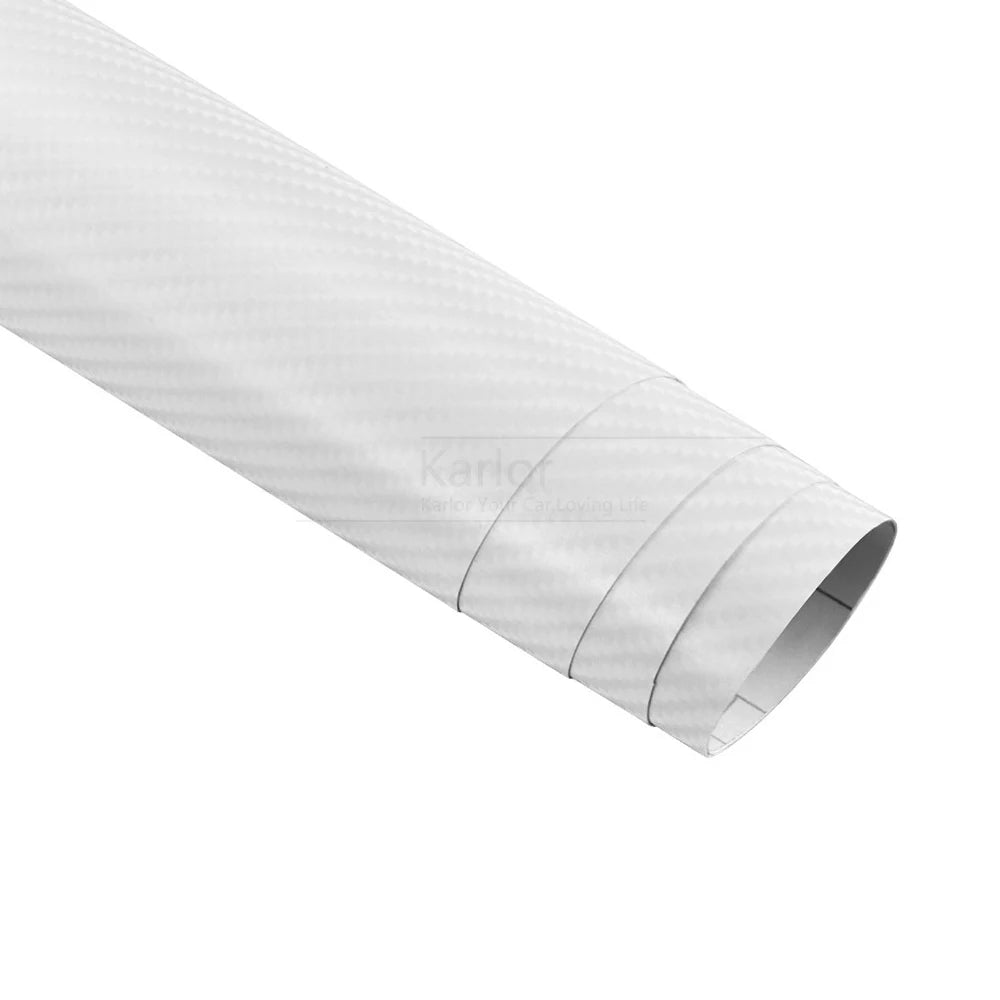 4D Carbon Fiber Vinyl Wrap Film Waterproof Car Motorcycle Sticker Roll - image 9