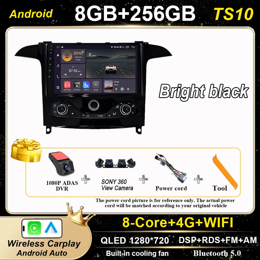 9-Inch Android Car Stereo for Ford S-Max & Galaxy - image 20