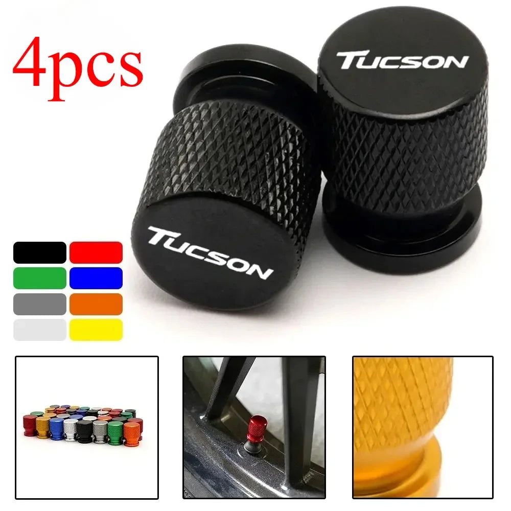 Tire Valve Stem Caps for Hyundai Tucson - image 2