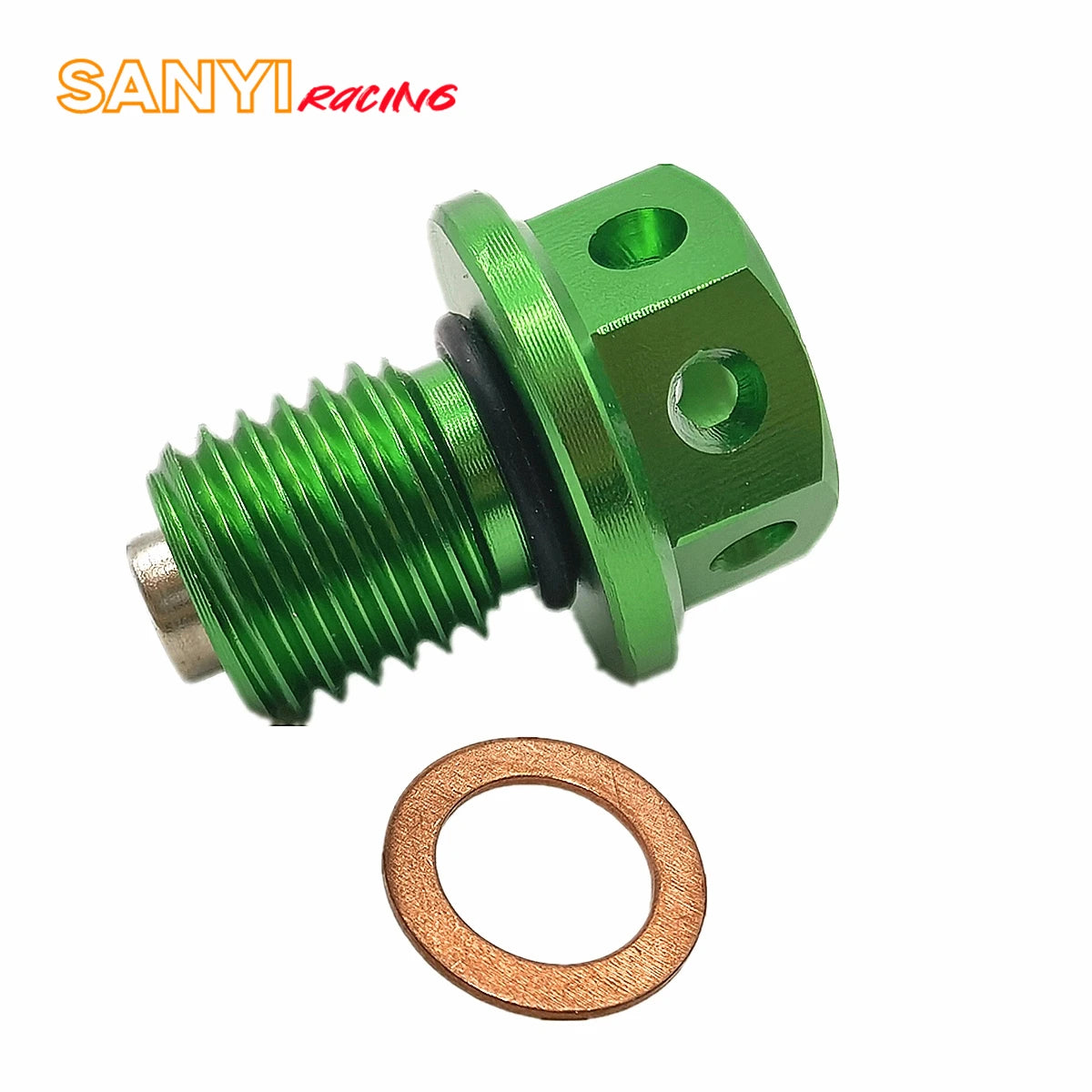 M12 x 1.5 Magnetic Oil Drain Plug and Washer for Honda Pit Bikes - view 11