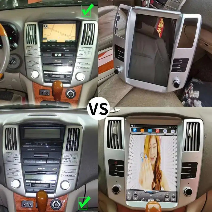 Android 14 128GB Car GPS Radio Lexus RX300/RX330/RX350/RX400h Harrier - image 2