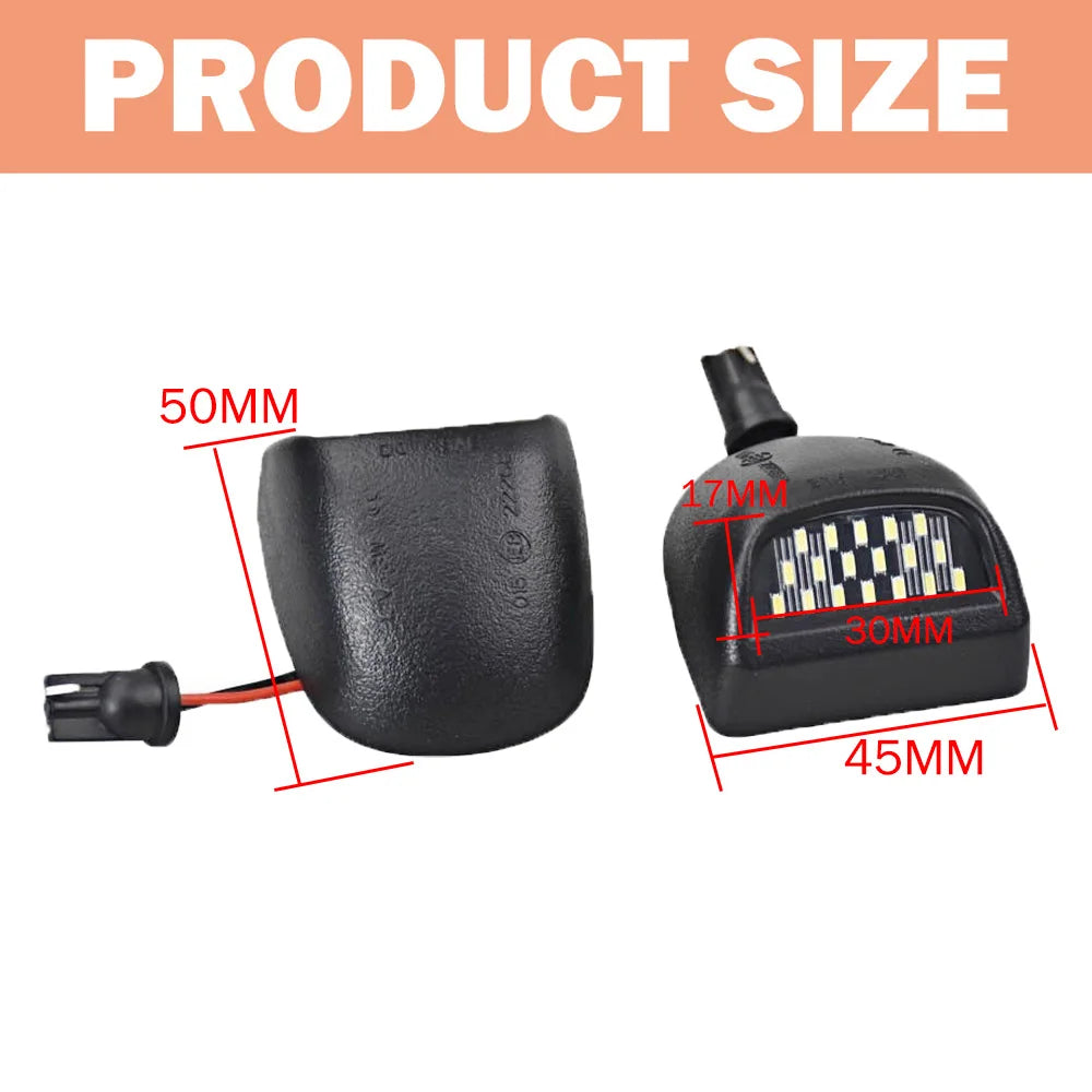 Bright LED License Plate Lights for Chevy & GMC Trucks 1999-2013 - image 4