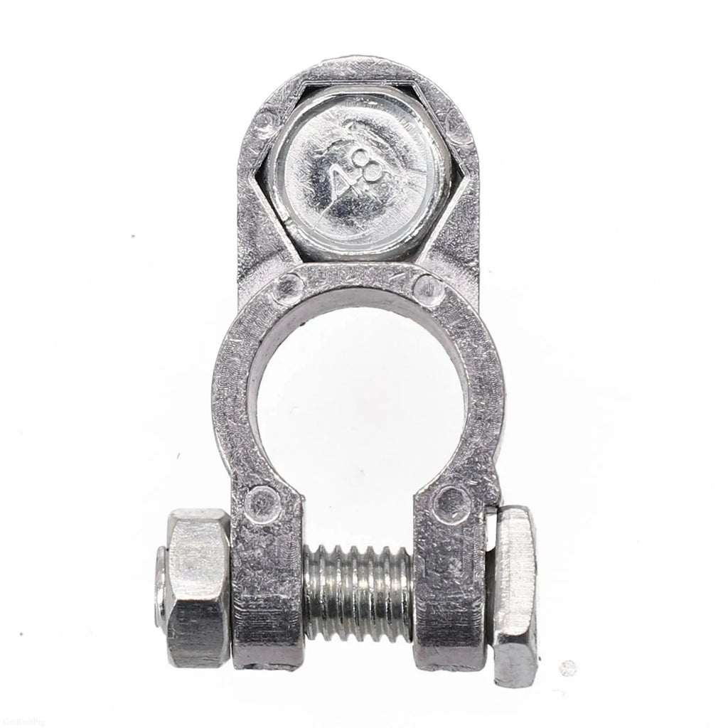 Zinc Alloy Battery Terminal Clamps – Positive & Negative, Pair