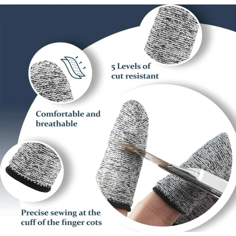 Level 5 Cut-Resistant Fingertip Guards, Reusable - image 5