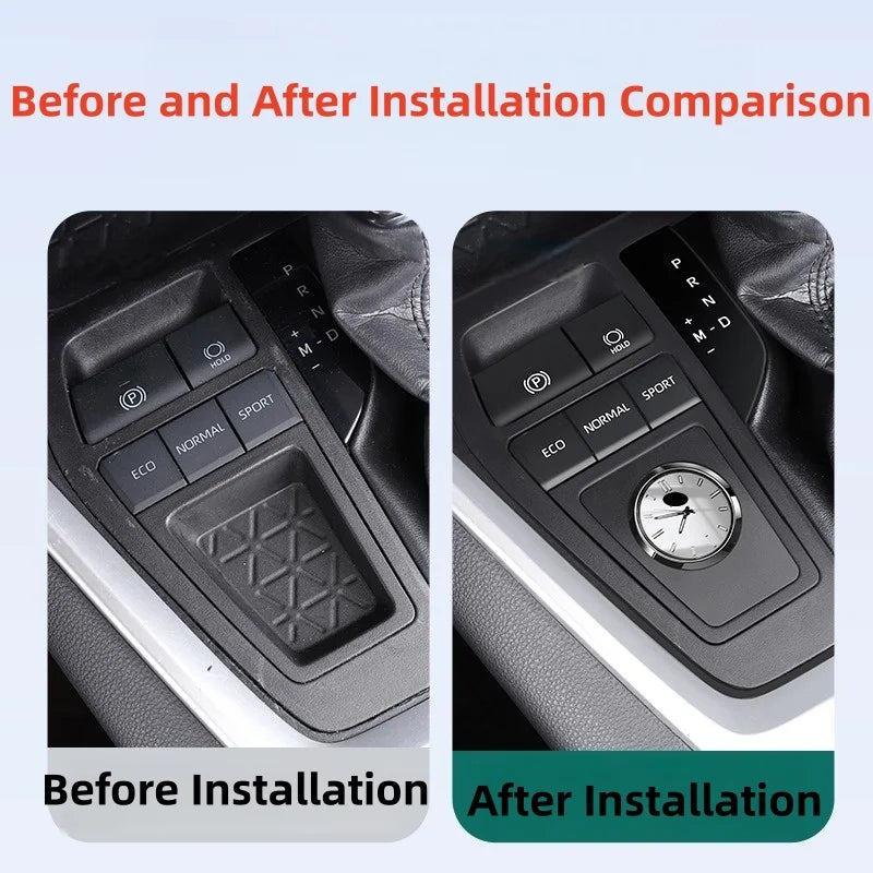 Luminous Digital Car Clock for Dashboard & Air Vent - image 2