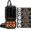 OBD2 Car Scanner Diagnostic Scan Tool,Professional Mechanic Vehicle Fault Code Reader,Auto Read Fault Code Check Engine Light Fo