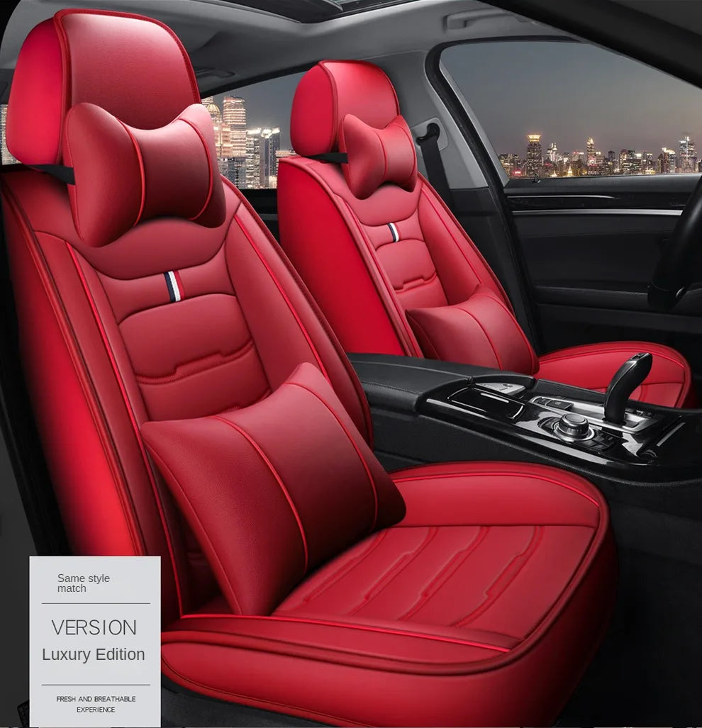 PU Leather Car Seat Covers for BMW 5 Series (F10, G30, E60 and More)