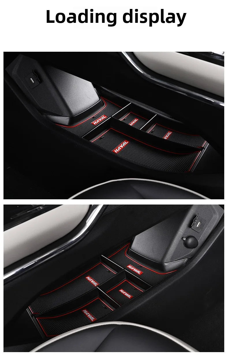 Center Console Armrest Hidden Storage Box for Haval H6 3rd Gen (2021-2025)