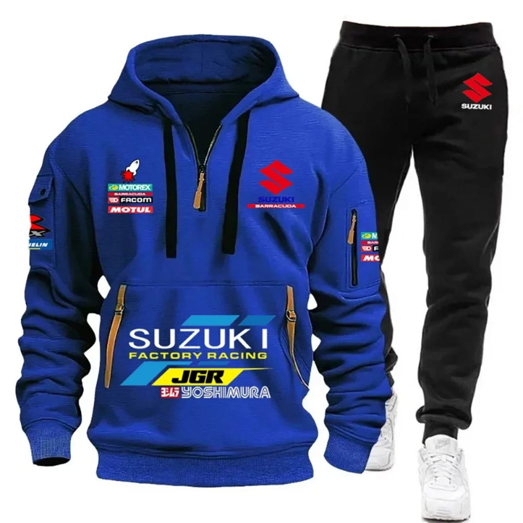 Suzuki Hoodie & Athletic Pants Two-Piece Set - image 8