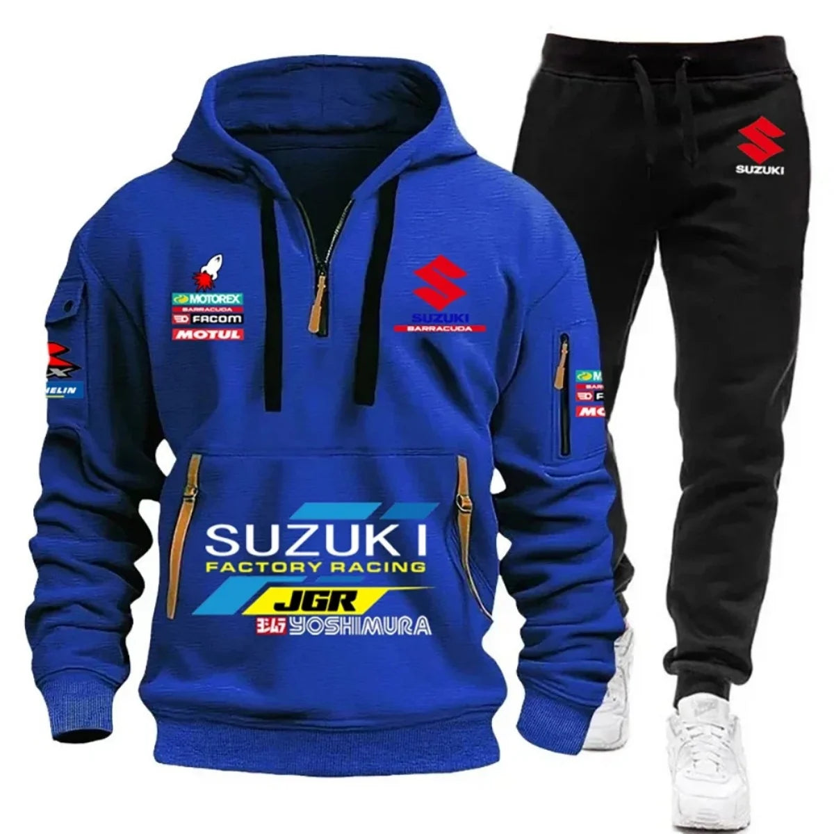Suzuki Hoodie & Athletic Pants Two-Piece Set - image 8
