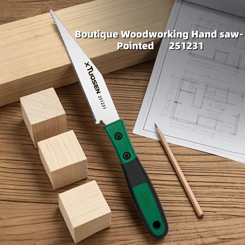 Hand Saw Precision Jab Saw and Drywall Saw Ergonomic Handle for Wood Drywall Plastic