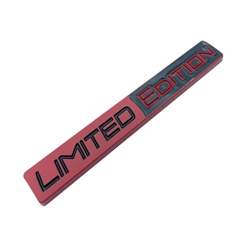 3D Limited Edition Aluminium Emblem Badge Decal for Car Trunk - view 14
