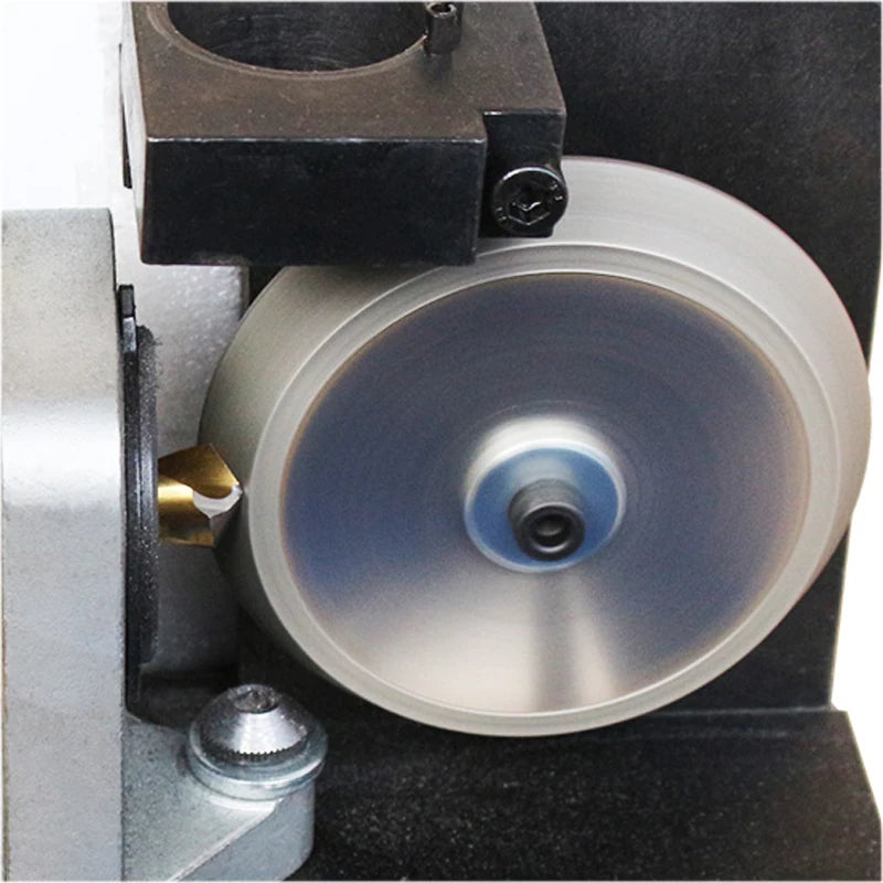 Desktop drill bit sharpener 3 to 13mm, twist drill grinder with adjustable point angle