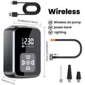 Portable Wireless Tire Inflator for Car, Motorcycle & Bike - image 7