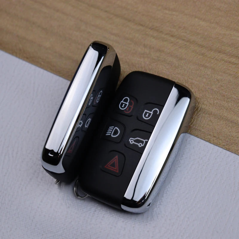 Car Key Housing Key Case Shell for Jaguar XE XJ XF Guitar for Land Rover Range Rover Sport Evoque Freelander Velar Discovery 4