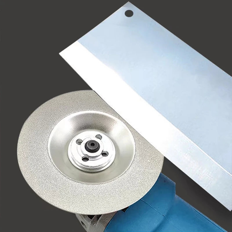 Angle Grinder Diamond Glass Grinding Disc Household Cymbal Shaped Electric Sharpening Disc Polishing Discs Cutting Blades