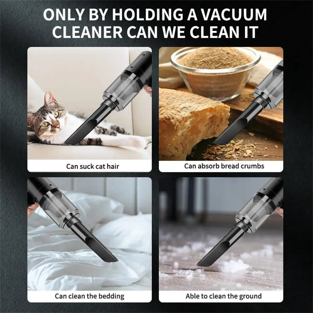 Portable Small Vacuum Cleaner for Multi Purpose Vehicles Handheld Car Vacuum