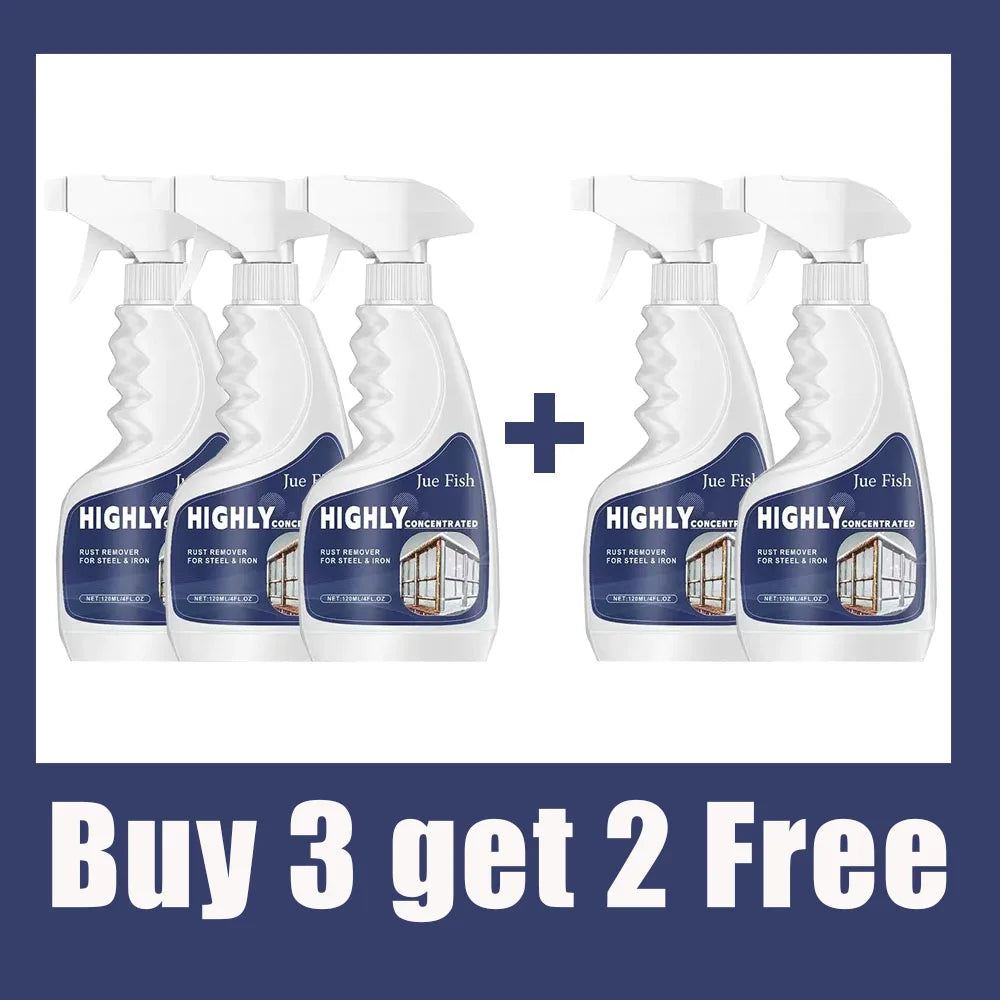 Car Rust Remover Spray - 120ml Multifunctional Metal Cleaner - image 9