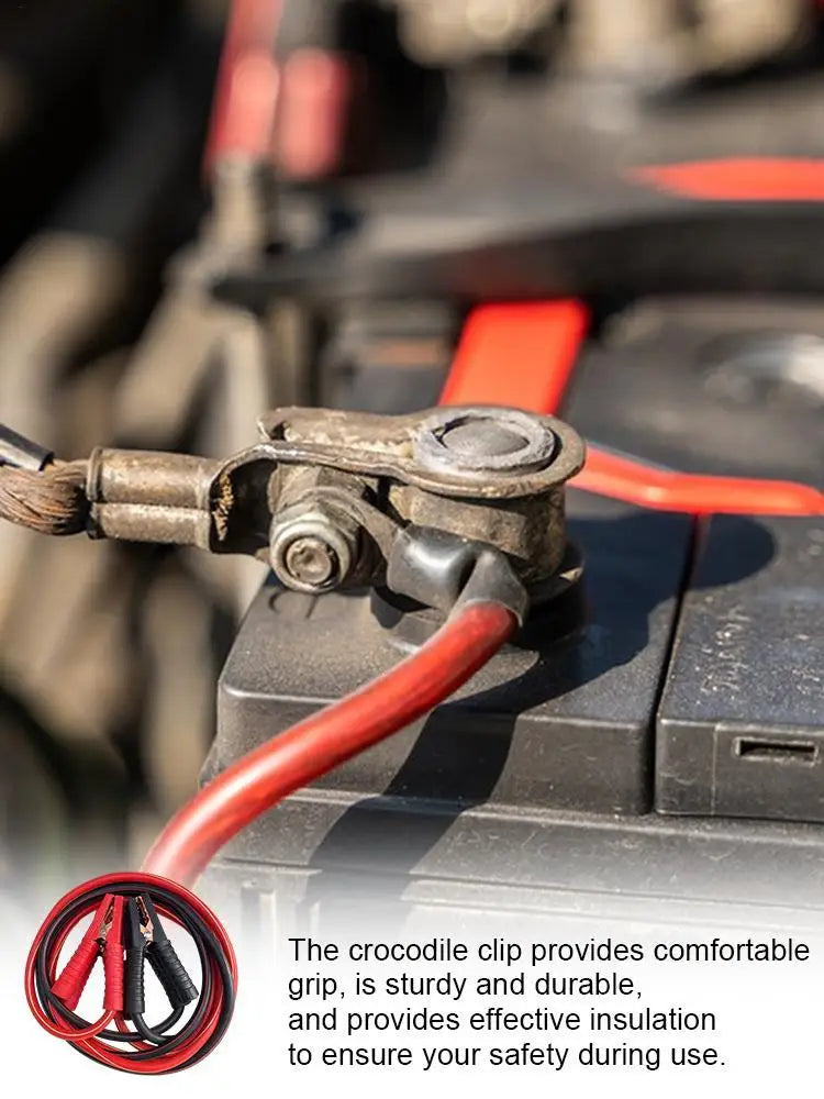 Jumper Cables for Car Battery, Heavy Duty Automotive Booster Cables for Jump Starting Dead or Weak Batteries