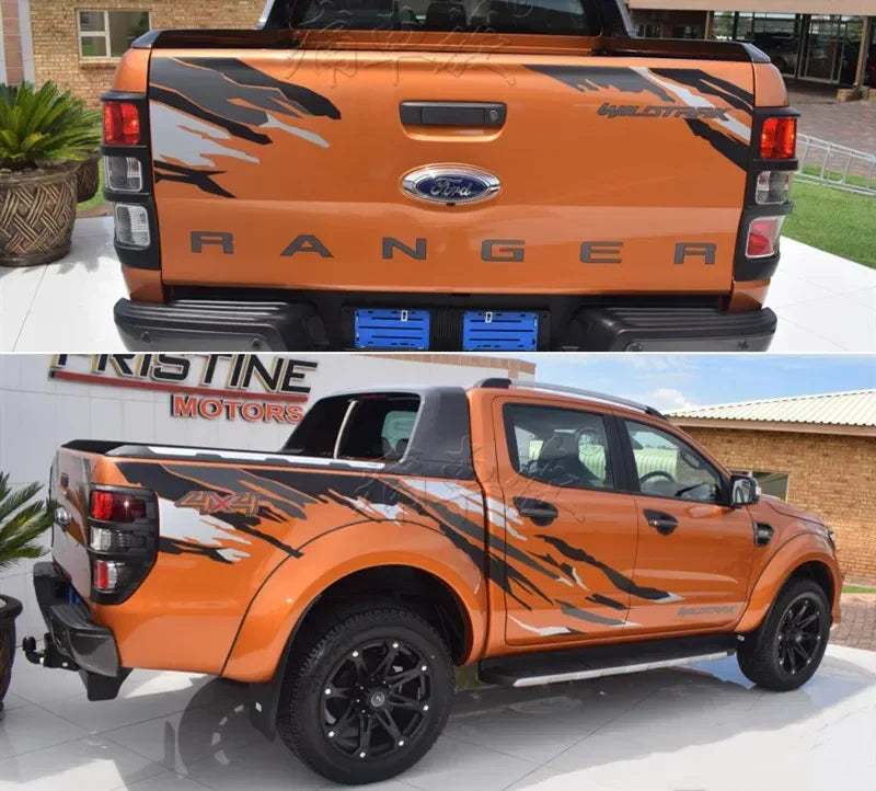 Car Body Vinyl Decal Set for Ranger Raptor and F150
