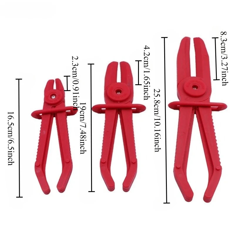 3-Piece Plastic Oil Pipe Pliers Set | Cut, Seal & Clamp - image 3