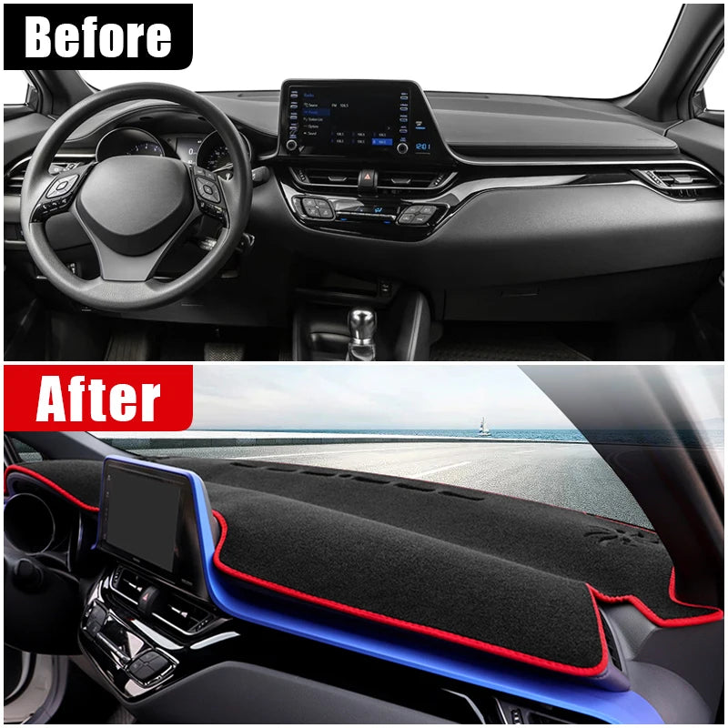 Toyota C-HR Dashboard Mat & Sun Shade 2016-2023 Custom Fit - image 2