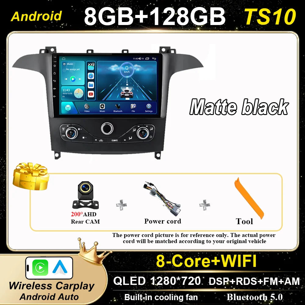 9-Inch Android Car Stereo for Ford S-Max & Galaxy - image 25