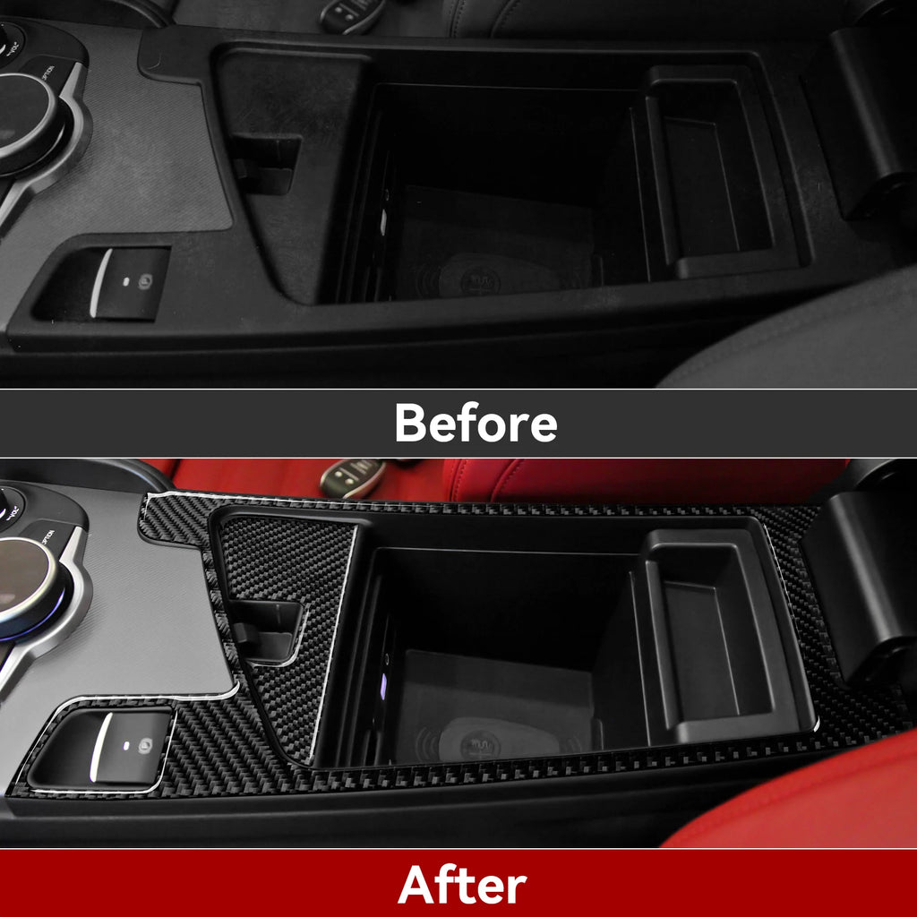 Carbon Fiber Interior Trim Stickers for Alfa Romeo Giulia and Stelvio