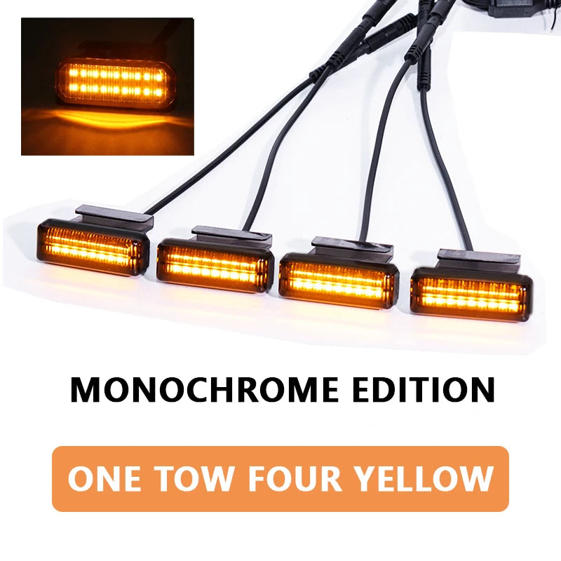 Toyota Fortuner Amber LED Grille Lights - Waterproof & Easy Install - image 7