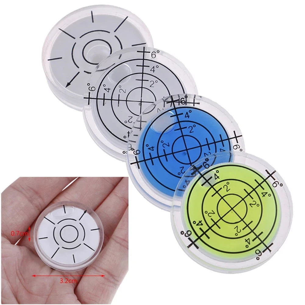 Round Bubble Level Spirit Level, 1/5 Pack – Bullseye