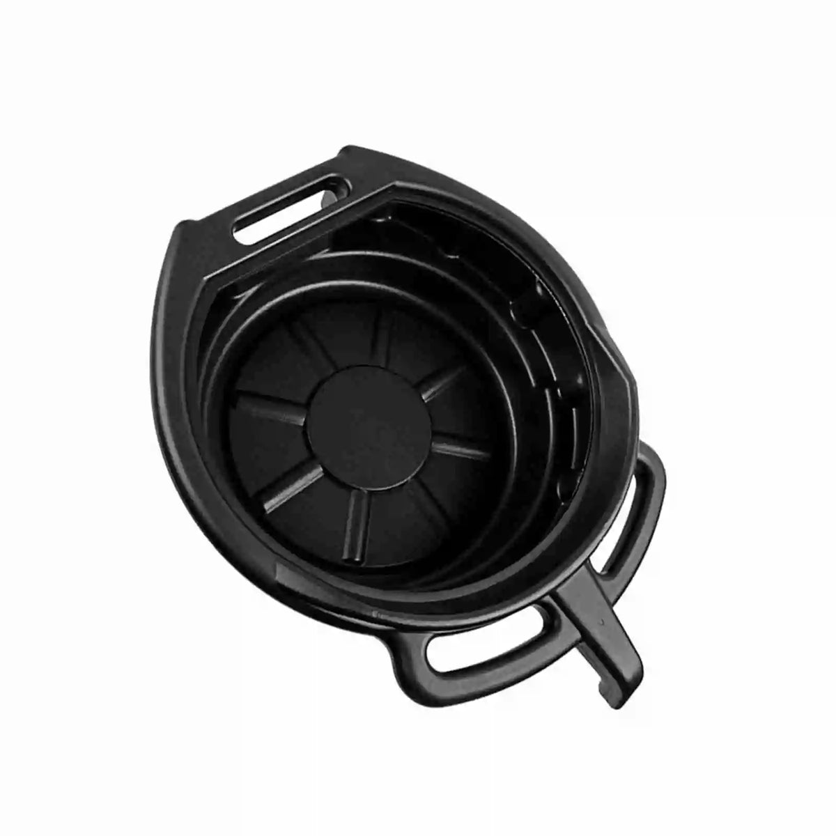 10L/15L Oil Drain Pan Waste Engine Oil Collector Oil Drip Tray with 3 Handles Car Maintenance and Repairing Oil Collect Basin