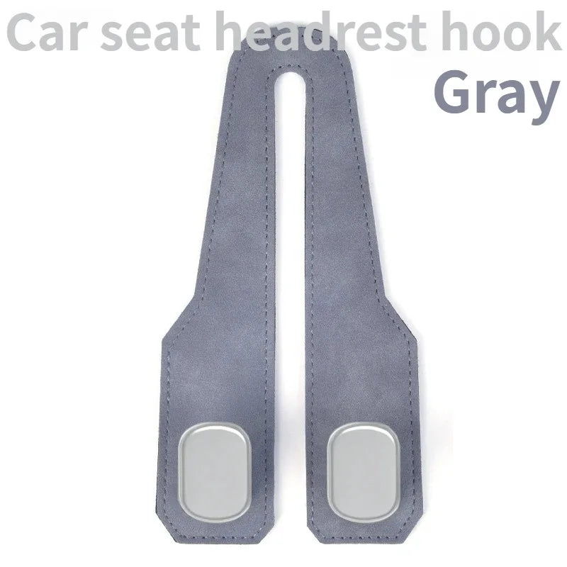 2-in-1 Car Headrest Dual Hook Hanger
