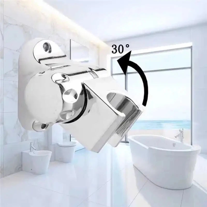 Bathroom Showers Holder Adjustable Shower Head Holder Wall Mounted Handheld Showerhead Bracket Bathroom Shower Accessories