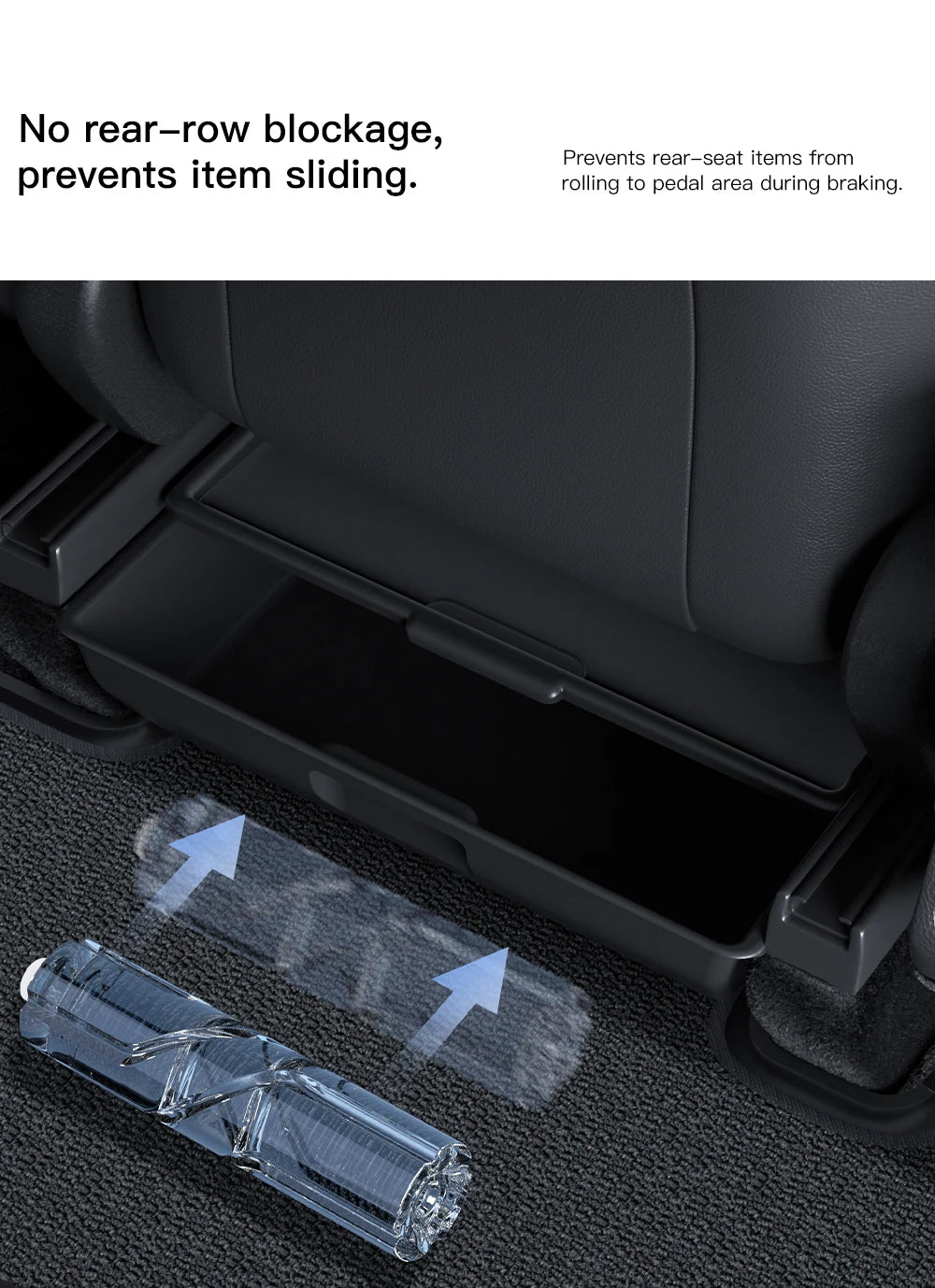 Under Seat Storage Drawer for Tesla Model Y Juniper 2025-2026