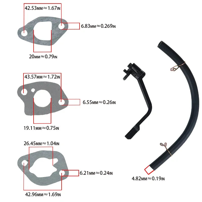 Honda GX160 GX200 Carburetor for Lawn Mower & Generator - image 5